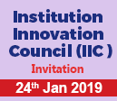 INSTITUTION INNOVATION COUNCIL(IIC)  cordially Invite you for the India First leadership Talk on Planing for Career  24th January 2019