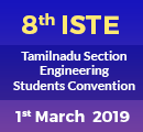 Sri SaiRam Engineering College organises 18th ISTE Tamilnadu Section Engineering Students Convention on March 1st 2019.
