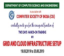 Two Day Hands On Training On Grid And Cloud Infrastructure Setup On 19.08.2019 & 20.08.2019
