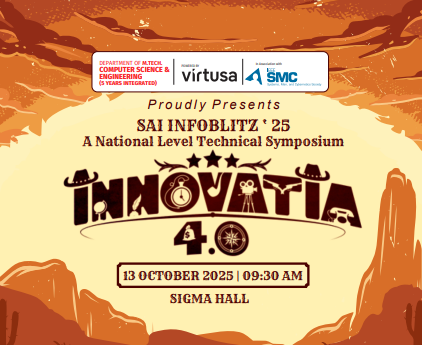 SAI INFOBLITZ25 A National Level Technical Symposium
