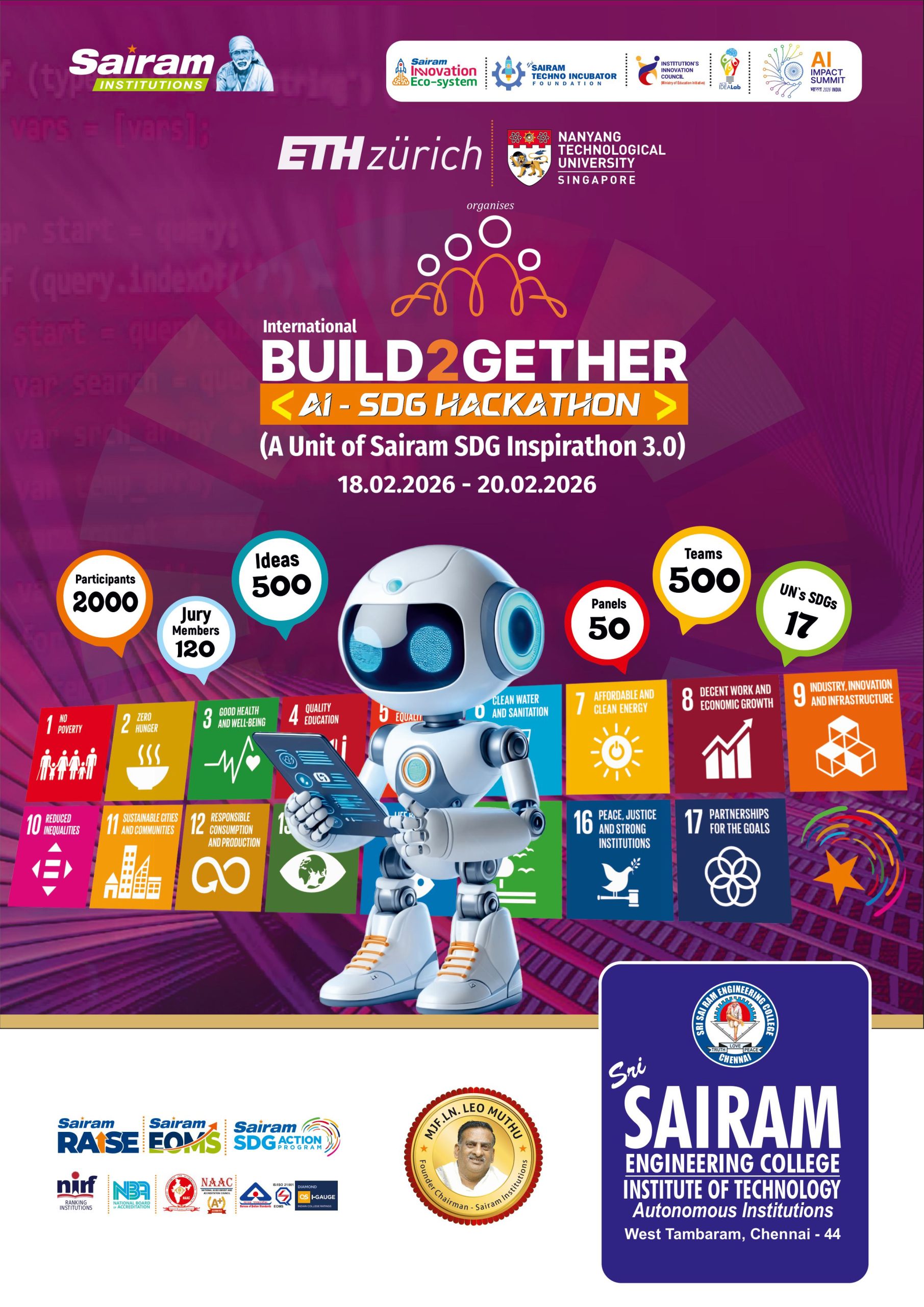 International BUILD2GETHER – AI-SDG Hackathon 2026