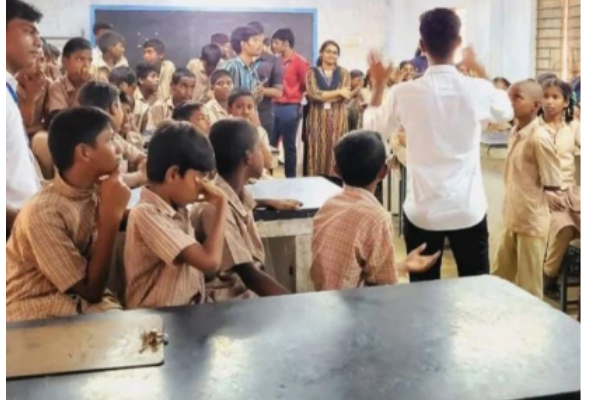 DISASTER AWARENESS PROGRAM AT GOVERNMENT SCHOOL