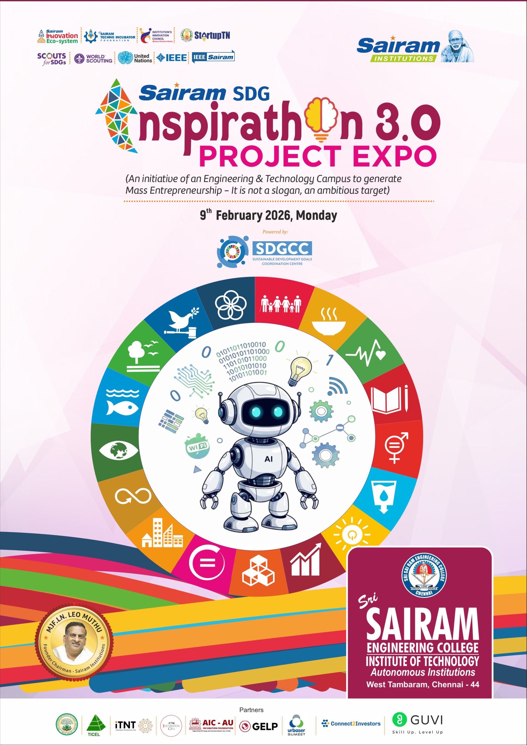SAIRAM SDG INSPIRATHON 3.0 – Empowering Innovation for Sustainable Development